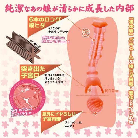 Toysheart Tight Innocent Pussy Virgin Evolution Onahole - Japanese girl first - timer masturbator - Onahole World