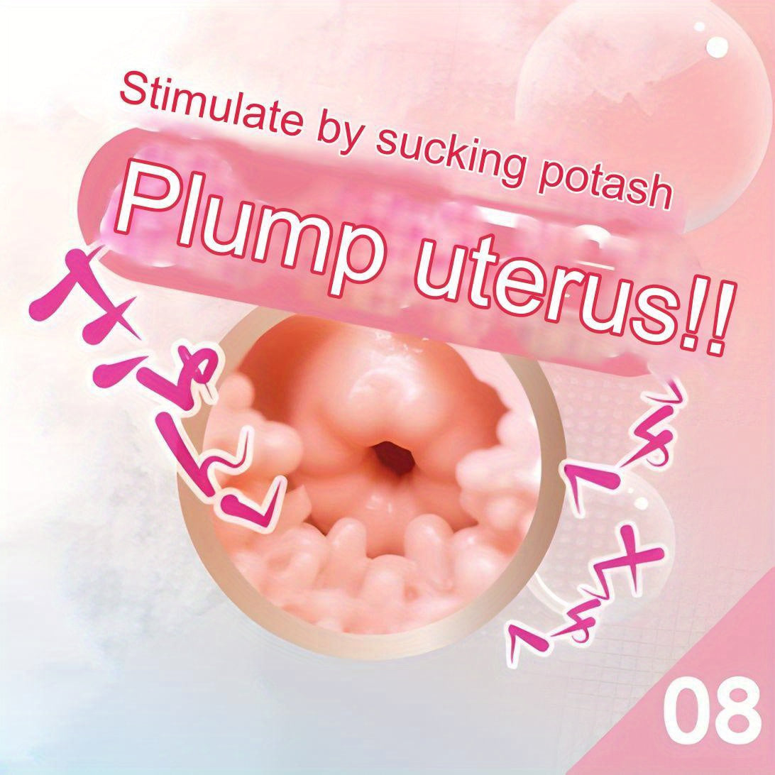 Toysheart G-19 Reality, Male Masturbator Cup, Realistic Uterus Simulation, Onahole for Men