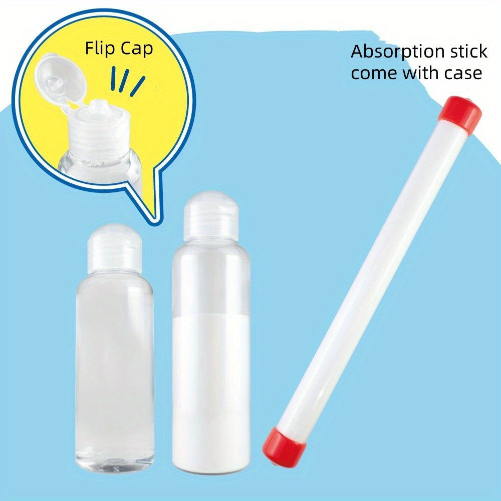 Toysheart Masturbator Cleaning Kit, Onahole Maintenance and Cleaning Kit, Including Cleaner 100ml, 1 Pc Diatom Drying Stick and Powder 50g