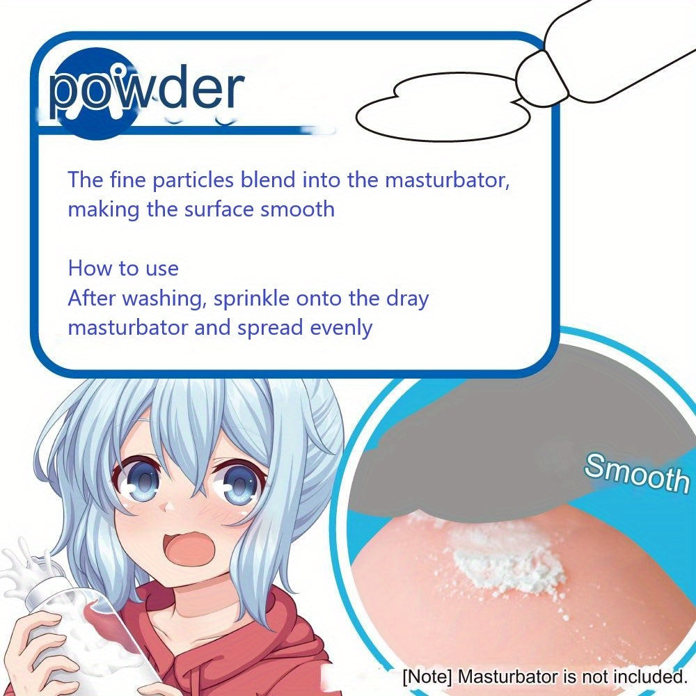 Toysheart Masturbator Cleaning Kit, Onahole Maintenance and Cleaning Kit, Including Cleaner 100ml, 1 Pc Diatom Drying Stick and Powder 50g
