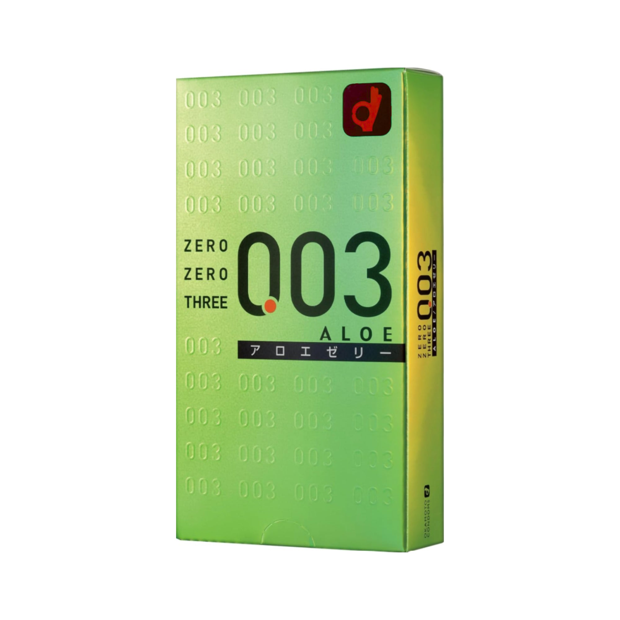 Okamoto 0.03 Aloe Condoms (10/Pack)