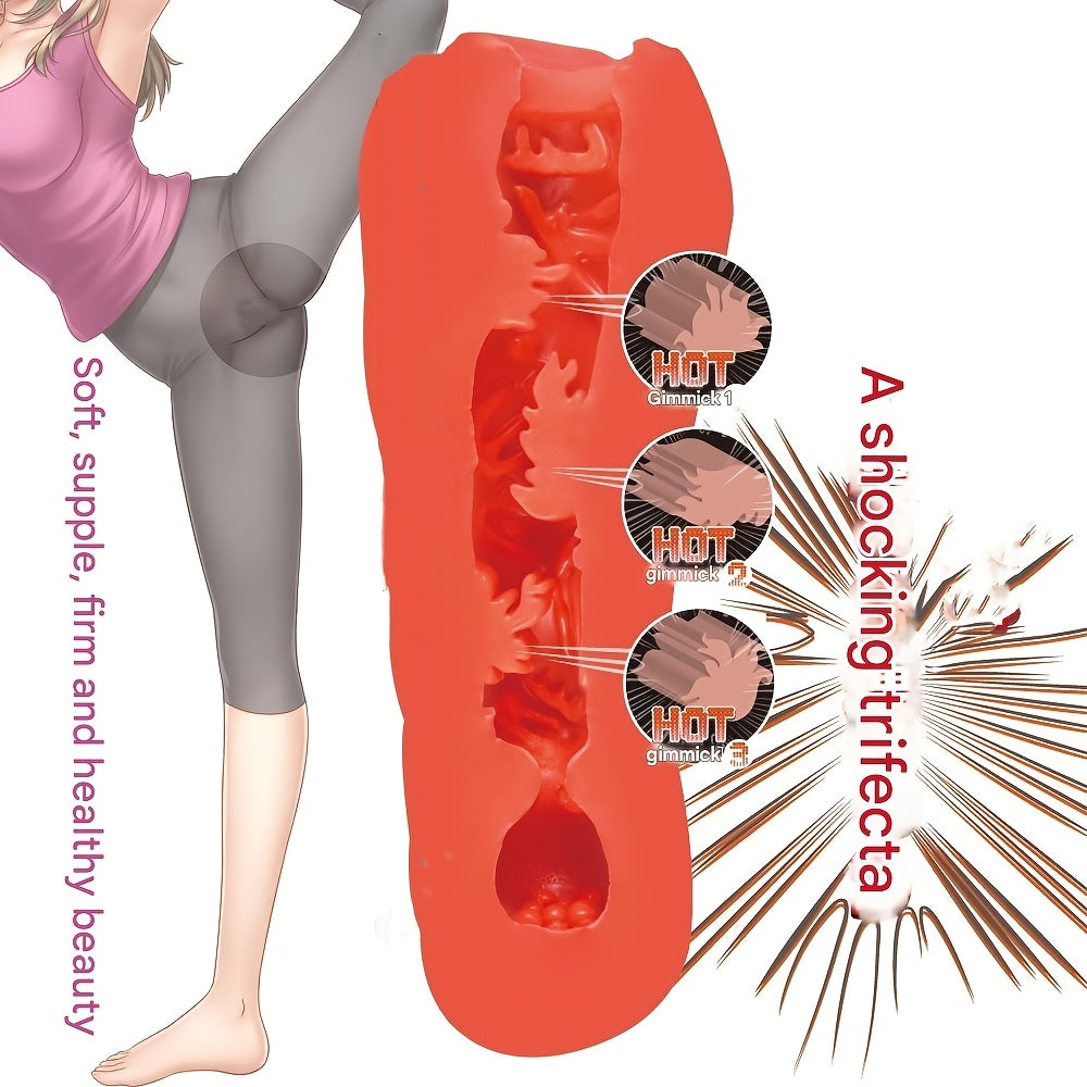 Toysheart What If Series Onahole - What If The Instructor's Crotch Gets Wet with Sweat When You Call for A Yoga Class? Masturbator for Men, Japanese Anime Masturbation Cup