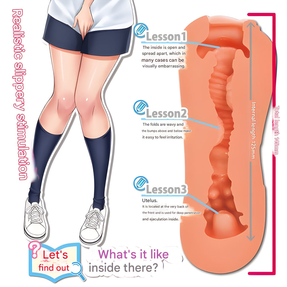 Toysheart What If Series Onahole - What If There Was A Sex Lesson In Health And Physical Education??? Masturbator for Men, Japanese Anime Masturbation Cup
