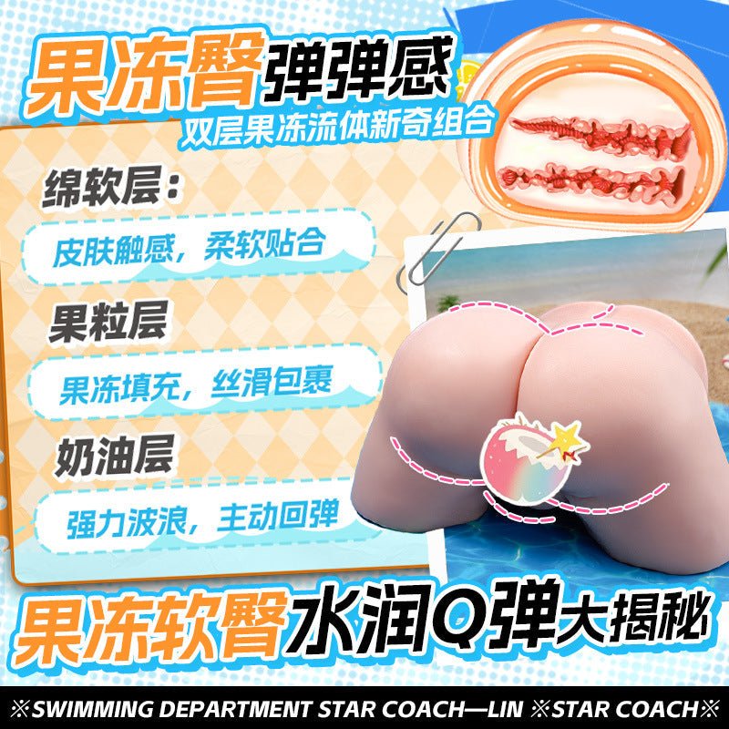 COC Mizuno Rin Dual-Channel Hip Masturbator - 6kg - Onahole World