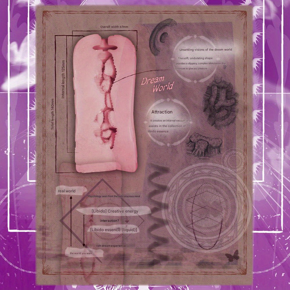 Toysheart Atelier 6 - The Dream Master, Japanese Anime Onahole, Masturbator For Men, Durable Safe Material, Soft Vacuum Stroker for Men, Made in Japan