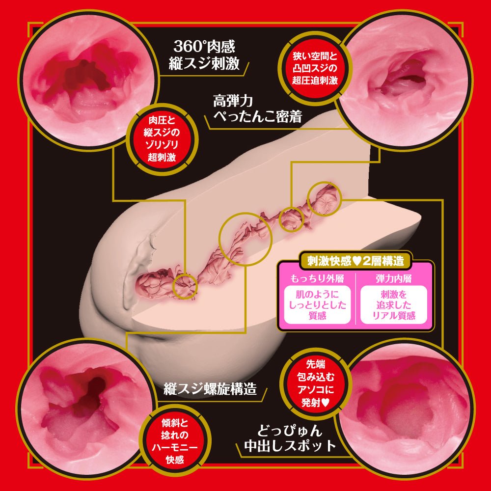 HATOPLA Japanese Real Hole 激 - Jun Kasui - Onahole World