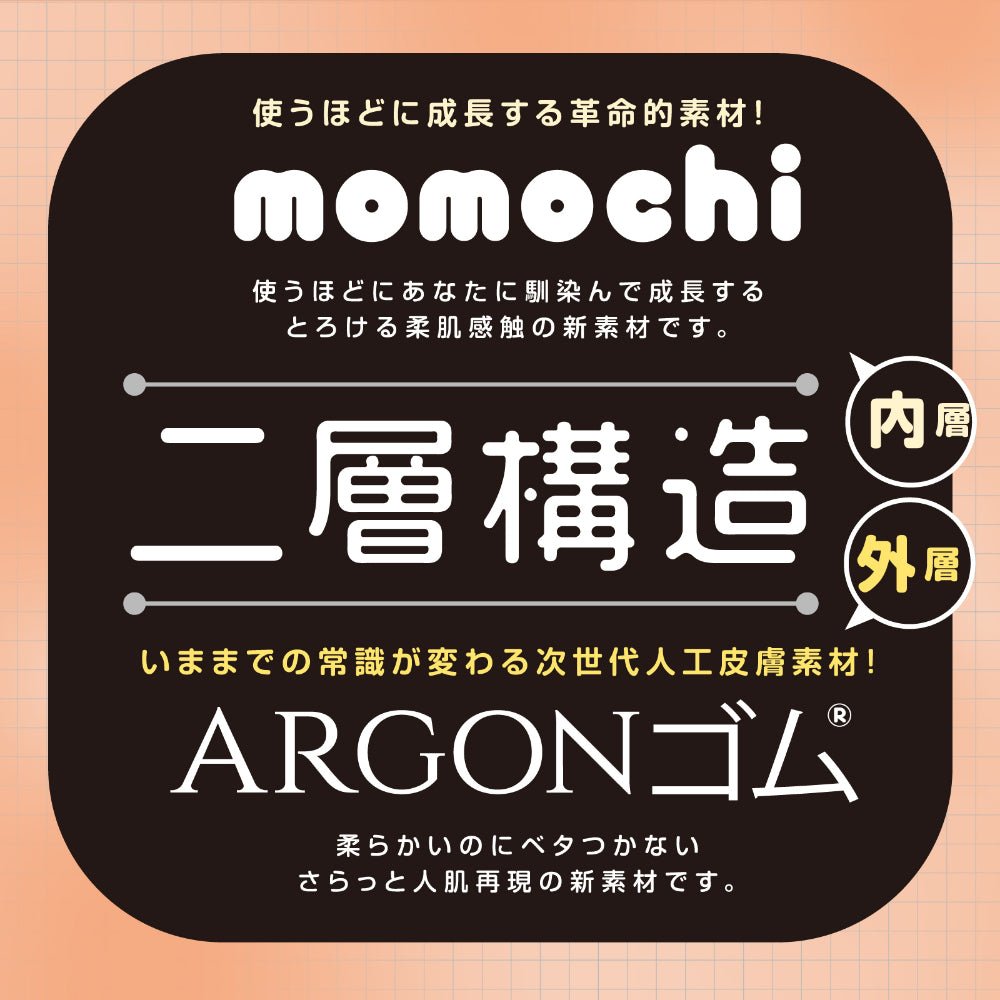 HATOPLA Next Generation Hole Puniana DX Artificial Skin Large Dual-Hole Onahole 3.1kg｜ARGON Skin Outer Layer × momochi Growth Inner Layer - Onahole World