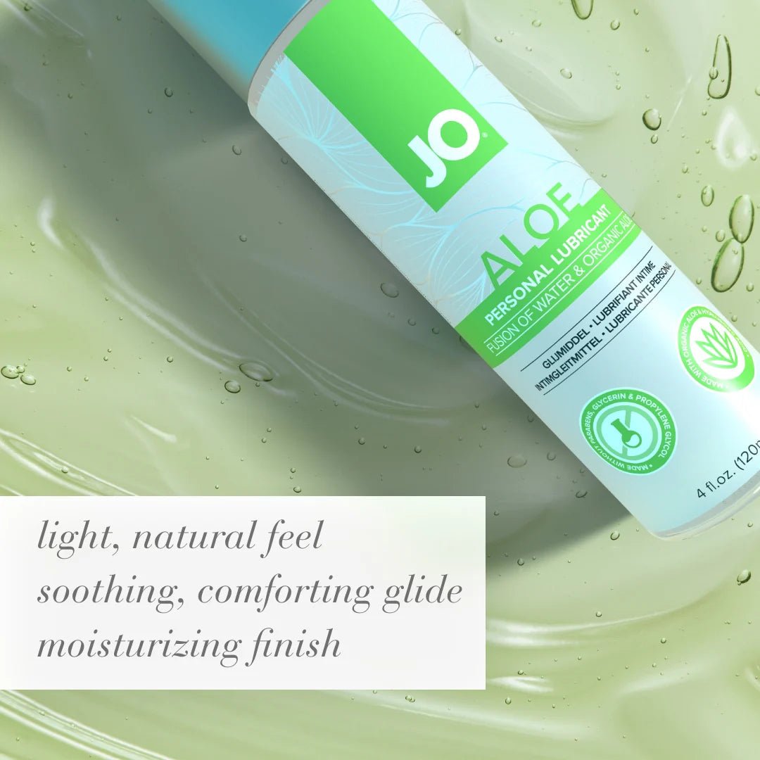 JO Aloe PH-balanced Water-based Personal Lubricant - 120ml - Onahole World