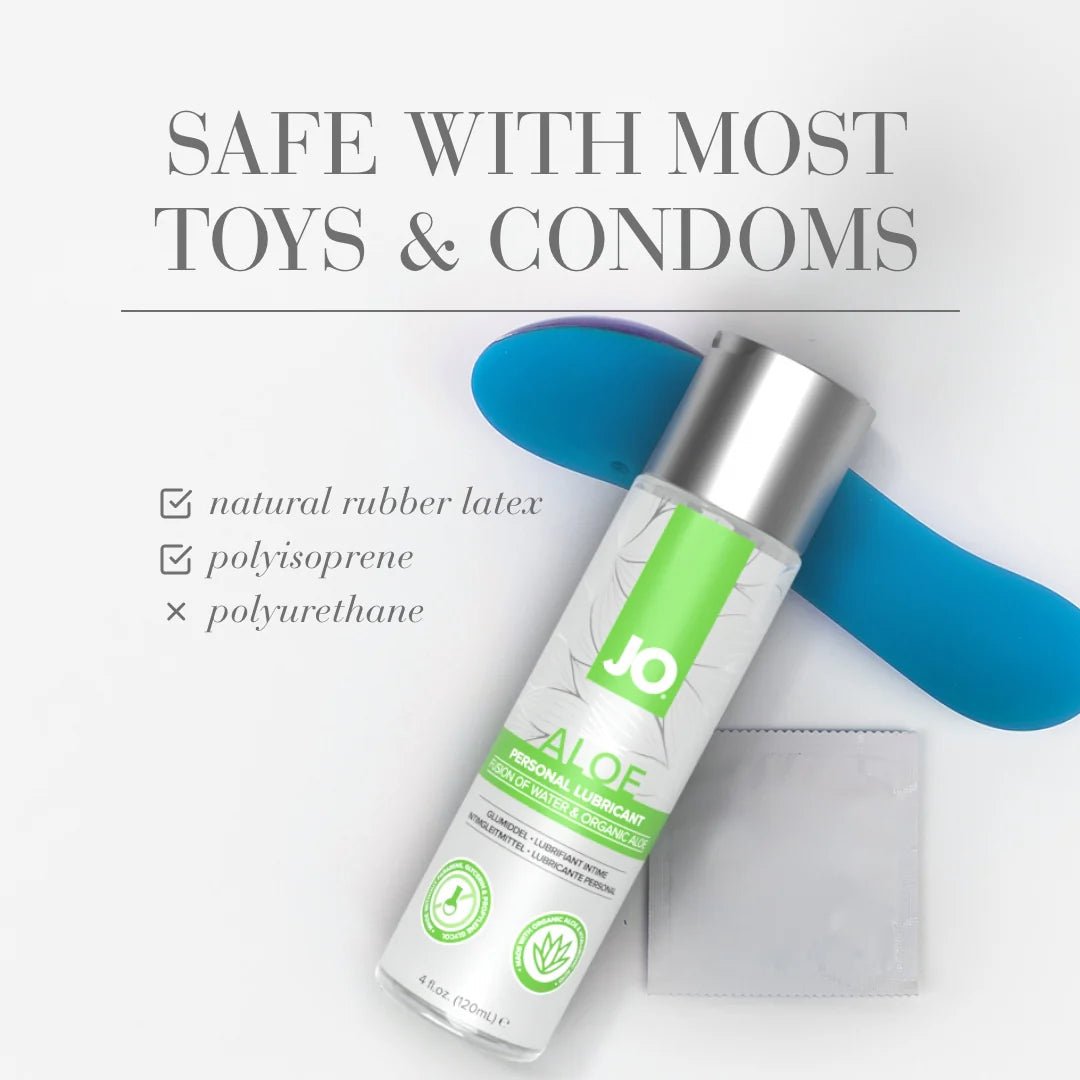 JO Aloe PH-balanced Water-based Personal Lubricant - 120ml - Onahole World