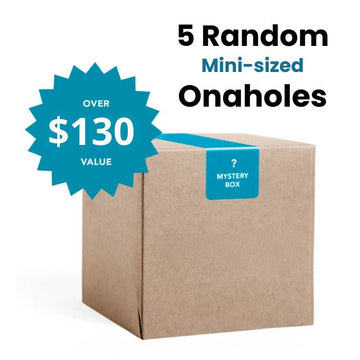 Mystery Box - 5 Random Mini Onaholes | CA$130+ Value - Onahole World