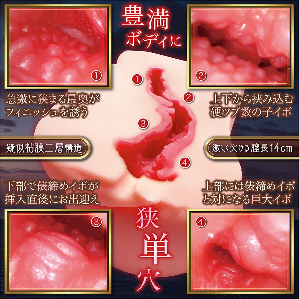 NOTOWA Pure Pressure 1500g Heavy Meaty Onahole - Onahole World