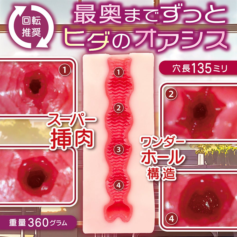 NOTOWA Roll With It Rotating - Playing Hexa - Rib Onahole - Onahole World
