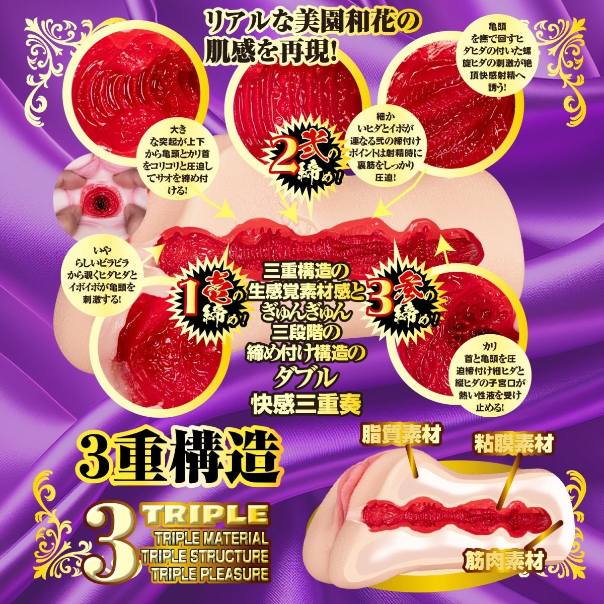 NPG Misono Waka Three-Stage Tightening Meiki 854g Heavyweight Onahole - Onahole World