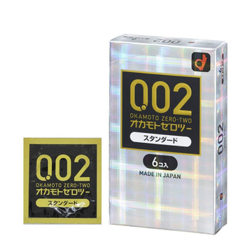 Okamoto 0.02 Ultra - Thin Condoms (6/Pack) - Onahole World