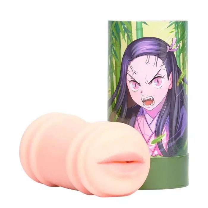Seiraku Toys Textured Oral Masturbator - Double Tooth - Onahole World