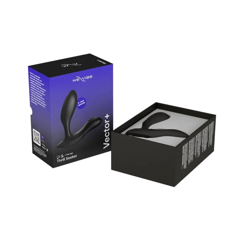 We - Vibe Vector Anal Vibe - Black - Onahole World