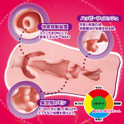Toysheart Transforming Magical Girl Secret Pussy Onahole - Schoolgirl character fantasy masturbator